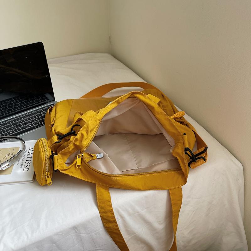 Student Book Bag Lightweight Shoulder Bag Women's Commuter Tote Bag Large Capacity Crossbody Bag