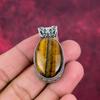 Tiger's Eye 925 Solid Sterling Silver Pendant, Handmade Gemstone Pendant , Gift For Mom Antique Jewelry