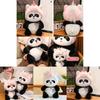 Entzückendes Einhorn Panda Plüschtier für Kinder Niedliches Stofftier Geschenk für Geburtstage