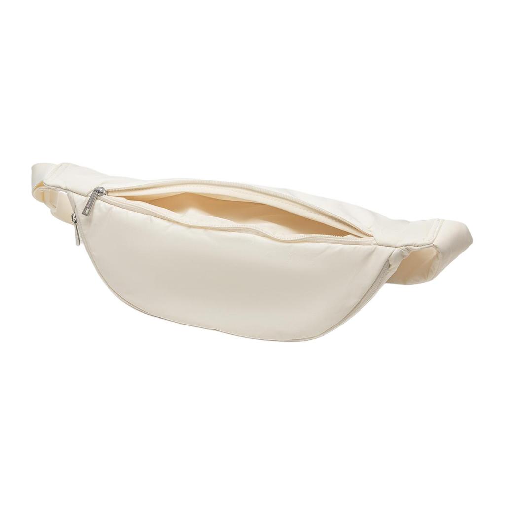 New LiNing Polyester One Shoulder Crossbody Bag, Sling Bag Regular Unisex Ecru ABDU053-1