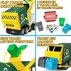 Große Reibungsbetriebene Müllwagen Spielzeugsammlung Mit Beinhaltet Mülltonnen Mülltonnen konzipiert für Jungen Spielzeug Geburtsdatum Weihnachtsgeschenk