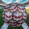 Custom Name Personalized Saint Seiya Print Size 5 Soccer Ball Training & Match Football, for Team, Kicking, Gift for Football Enthusiasts