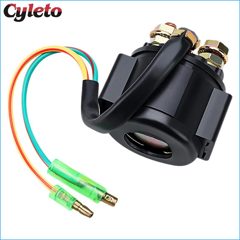 Motorcycle Starter Solenoid Relay for Honda ATC 125M ATC250ES CH125 FL350R FL400R NH80 Sportrax TRX 200 250 300 Fourtrax 350 400