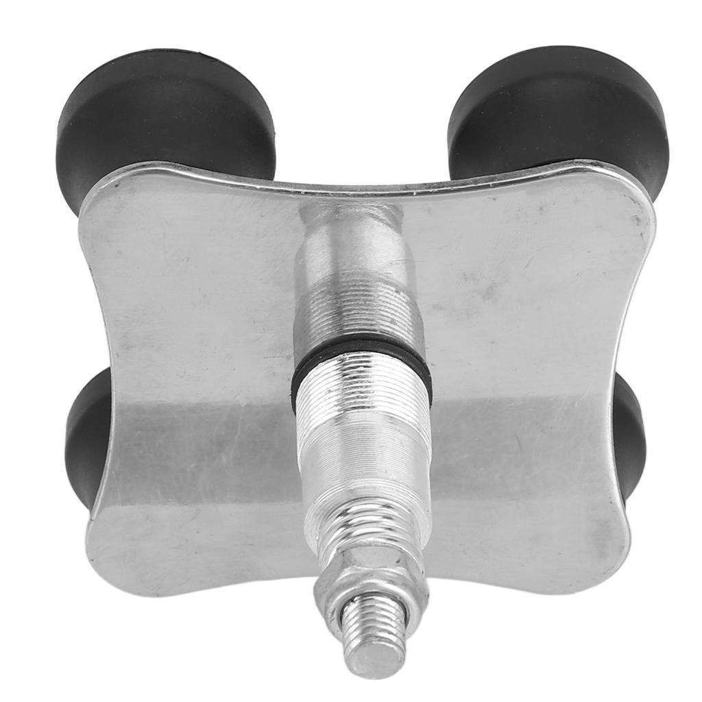 Self Standing Cane Tip Aluminum Alloy Stable Anti Slip 4 Pronged Walking Stick Base 19mm Dia