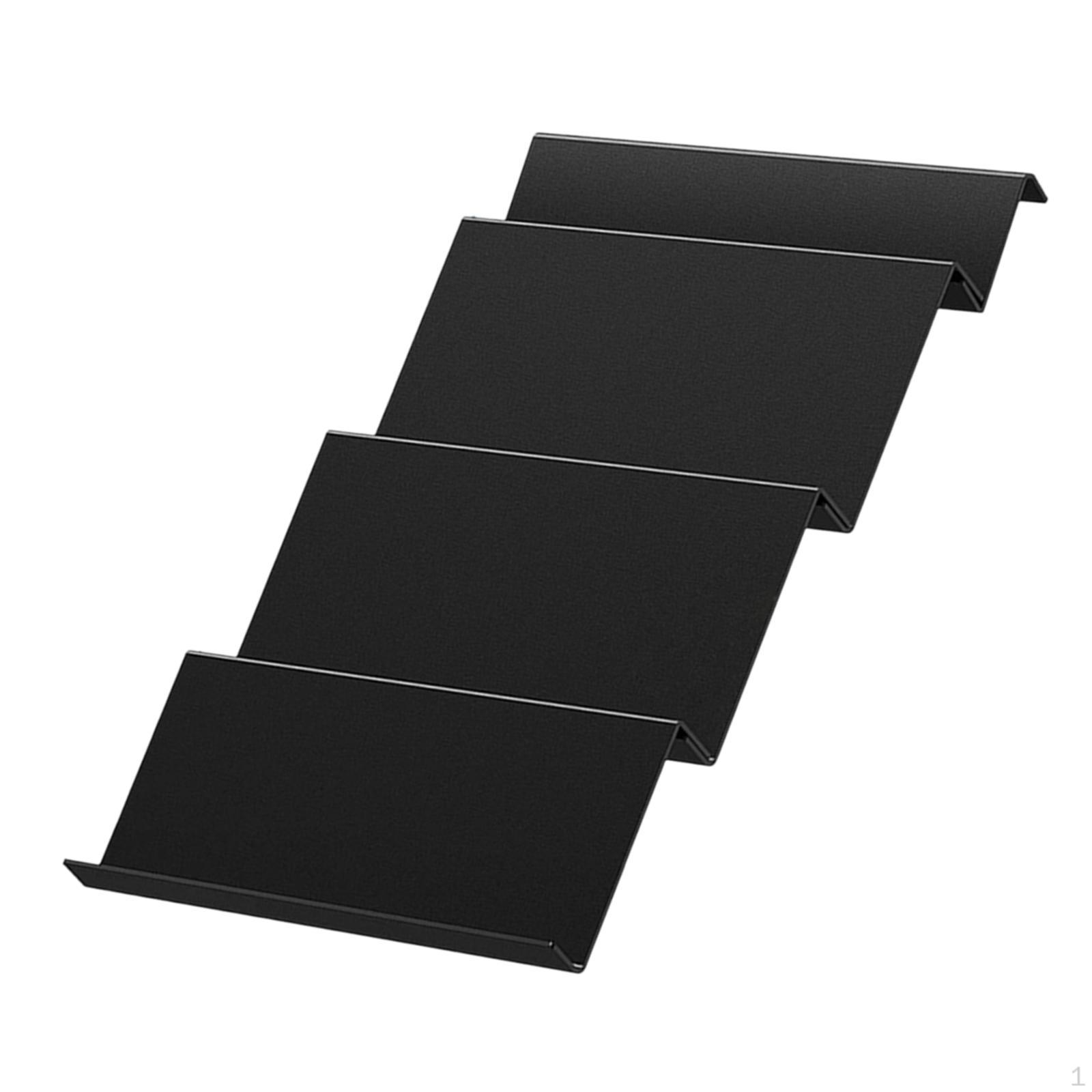 

Акриловый ящик для специй, органайзер для банок для приправ, полка для хранения бутылок, лоток для гостиной чёрный