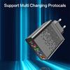 5 Port Charging Station with PD48W Fast Charging Technology 4 USB 3.1 Interfaces Travel Friendly Designing