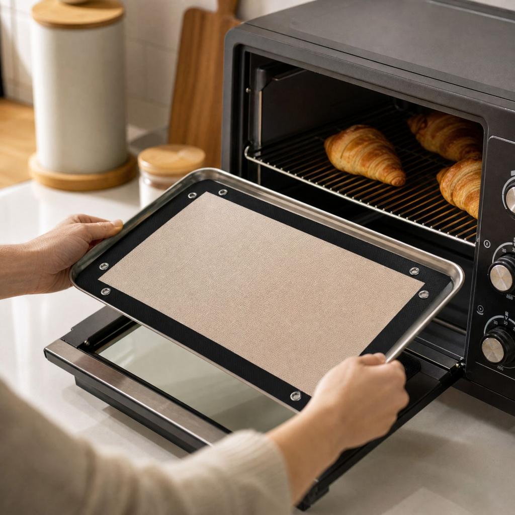 Silicone Oven Liner with Buttons, 30 21, Oven for Baking and Cooking