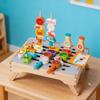 Cross-Border BBQ Party Wooden Grill: Educational Pretend Play Toy for Kids