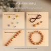Sandalwood Loose Beads Accessories: Fragrant 8-Buddhist Hand String Beads