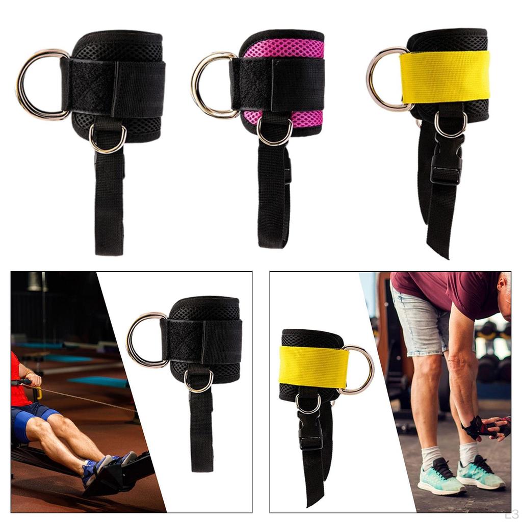 Nastavitelný pásek na kotník pro lanový stroj - Vylepšete si trénink v posilovně