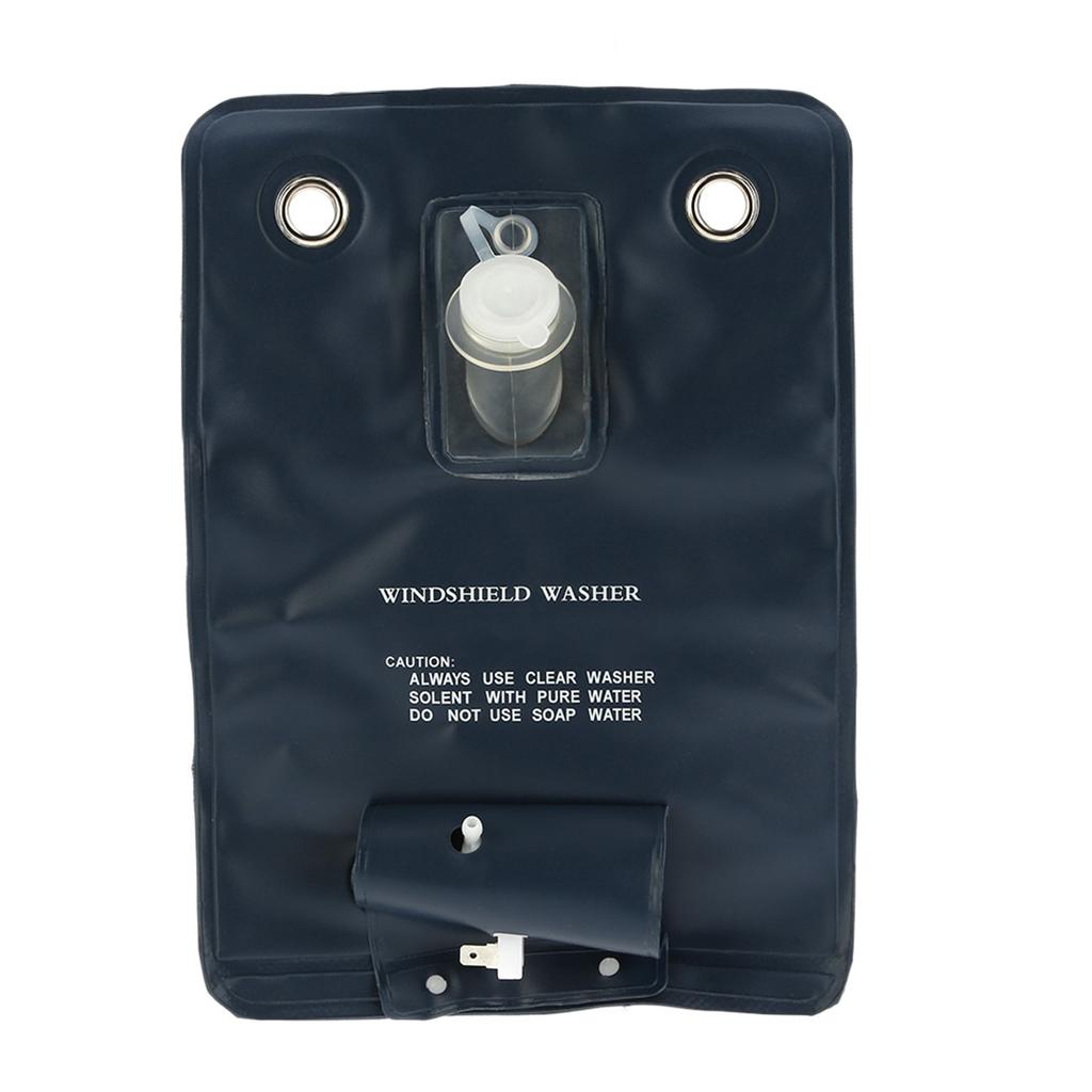 12V Universal Scheibenwaschpumpe Taschenset mit Jet-Taste Schalter für Oldtimer