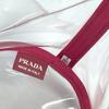 PRADA beach bag with pouch Logo Canapa 2WAY Bag Shoulder Bag Hand Bag Tote Bag