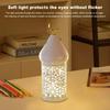 LED Decorative Atmosphere Lamp Anti-Scratch Ramadan Metal Ornaments Lamp Battery Powered Candle Holder Tea Light for Home Decor
