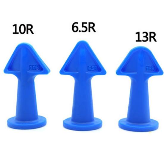 3Pcs Glue Nozzle Scraper Shovel Sealant Remover Cleaning Glass Tile Dirt Tool