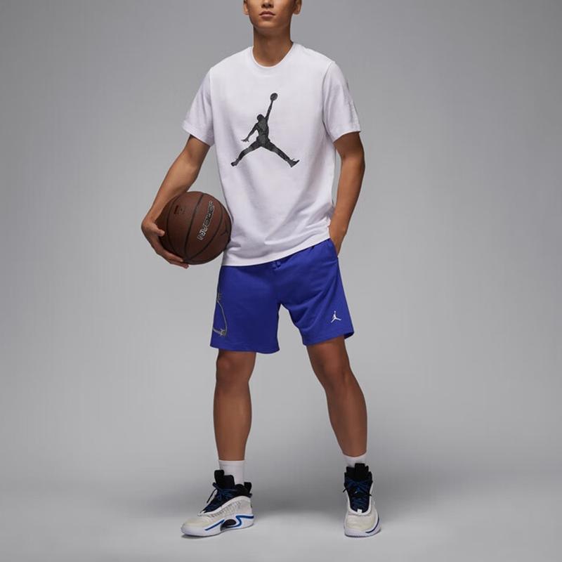 Jordan Dri-FIT Comfortable Breathable Stylish Short Sleeve T-Shirt Men Tops White HJ2863102