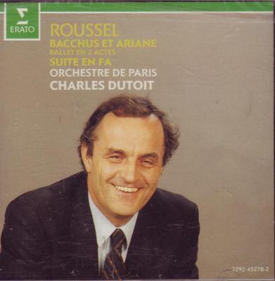 CD ROUSSEL, DUTOIT; PARIS ORCHESTRA - Bacchus & Ariane WE810ZK Germany Classical Used