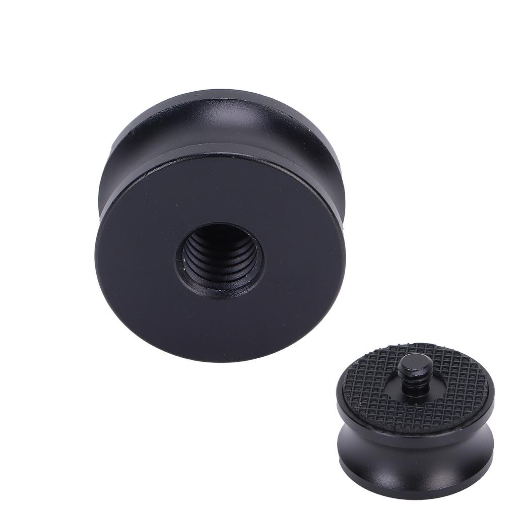 3/8 Inch Female To 1/4 Inch Male Threaded Adapter for Tripod Monopod Ballhead Camera Light Stand