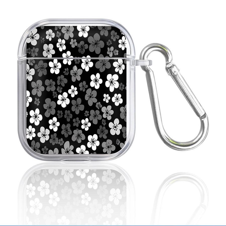 Case For Airpods Pro2 2 1 Pro3 Pro 4 3 Clear Earphone Cases Cover Cute Flower And Pink Bow