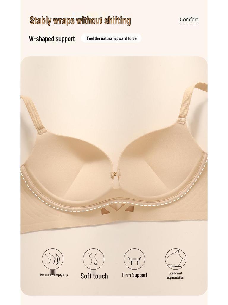 Sexy Hollow Women’s Padded Lingerie Bra - Wireless, Comfortable, Enhances Bust, Beautiful Back Design