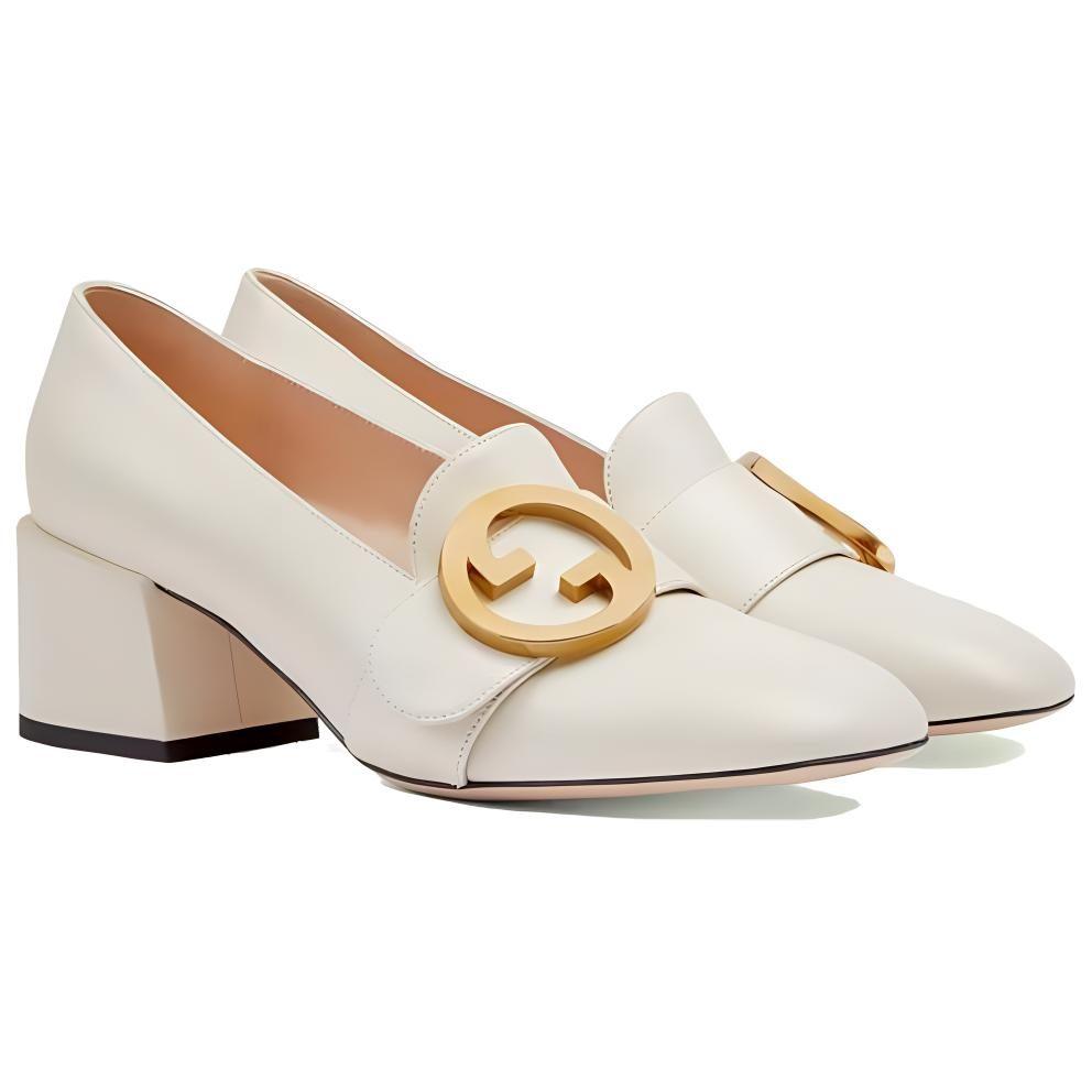 Gucci Blondie Mid-heel Pumps 700053 C9D00 9022