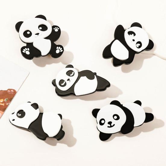 Panda Shape Hair Pin Anti-slip Design Hair Clip Vivid Appearance Hairpin Women Girl Decorative Hair Accessory