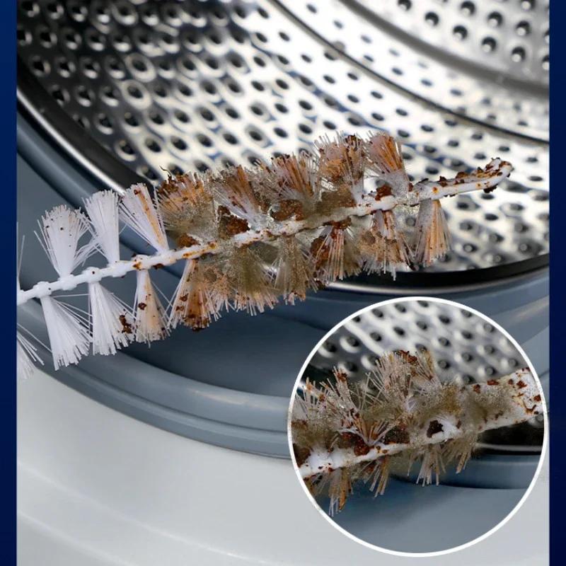 Trommelwaschmaschinen-Reinigungsbürste, Universal-Reinigungsbürste, Heizkörper-Trockner-Maschine, Innentrommel, Bürste mit langem Griff, Waschwerkzeug