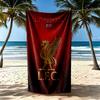 Liverpool Football Club Beach Towel High Absorbency Quickdry Comfortable Lightweight Suitable For Swimming Gym Camping Yoga Vacation
