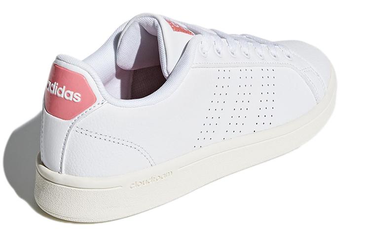 adidas Neo ADVANTAGE Skateboard Shoes Women's Low Top Bright White AW3974