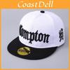 Compton Baseball Cap With Large Brim For Streetwear And Hip Hop Style