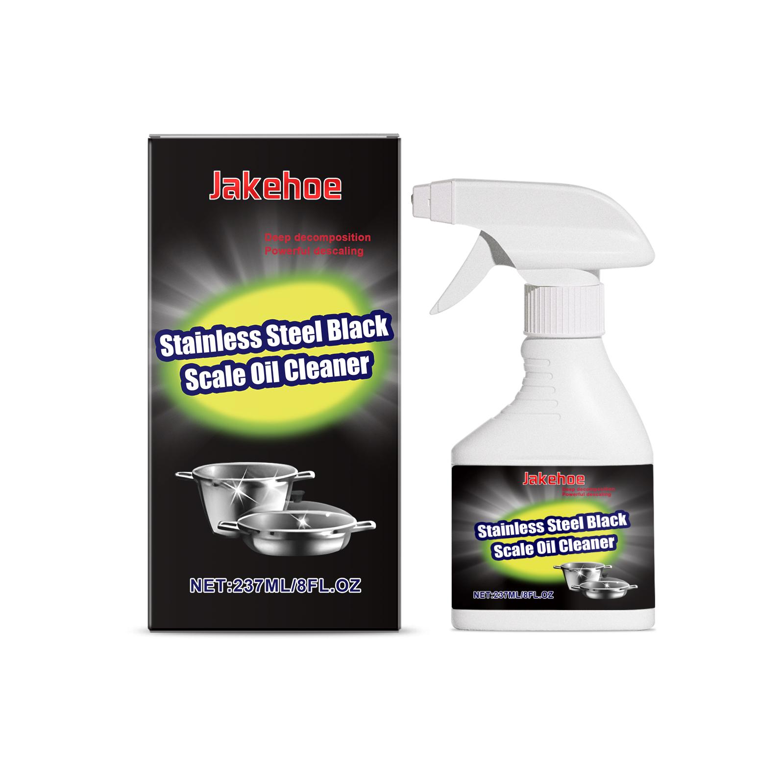 

Heavy Grease Grime Cleaner Pot Pan Black Scale Removal Oven Oil Stain Cleaning Stainless Steel Kitchenware Decontamination Spray 1PCS