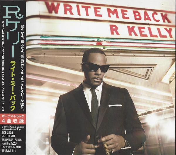 

CD R. KELLY - Write Me Back SICP3539 RCA 2012 Japan Soul/Funk Used
