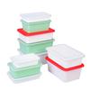 Chuzhou Canteen Rectangular Disposable Lunch Box with Lid, 1700ml