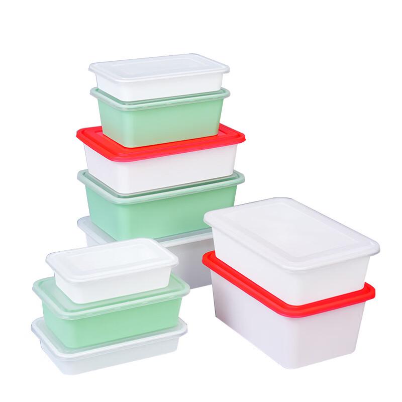 Chuzhou Canteen Rectangular Disposable Lunch Box with Lid, 1700ml