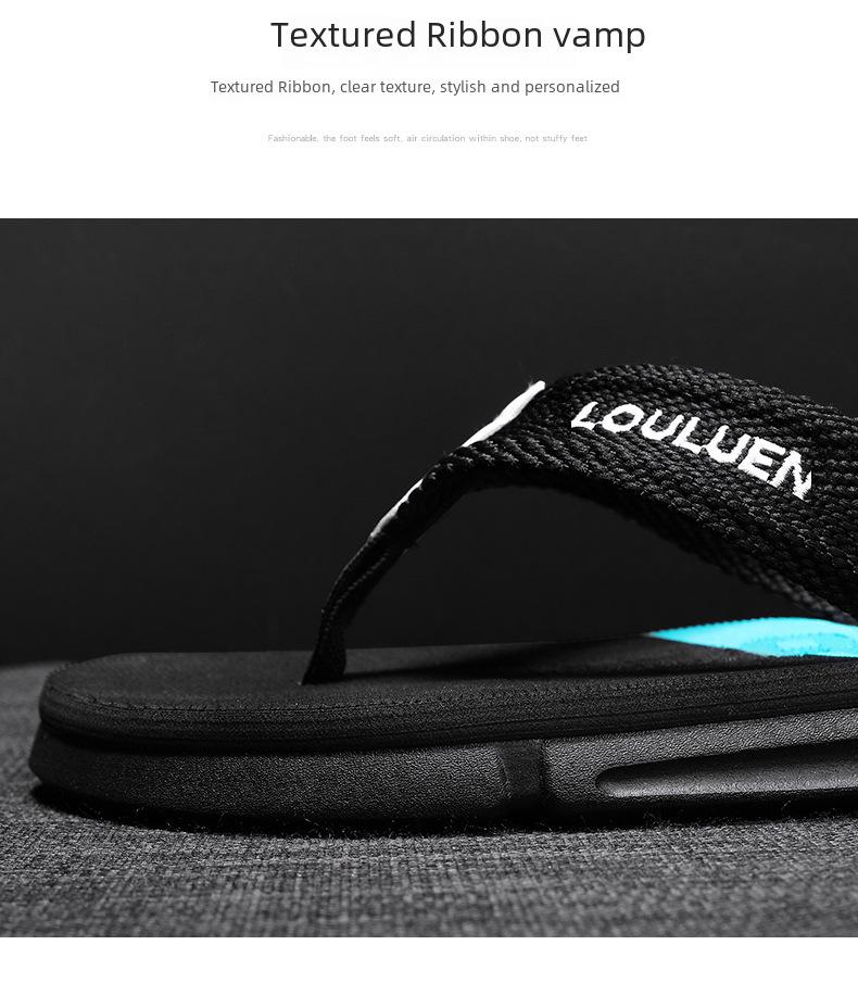 Luluan Pánské protiskluzové letní plážové žabky a sandály