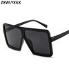 New Oversized Sunglasses Women Men Luxury  Designer Vintage Sun Glasses Female Male Big Frame Black Eyewear