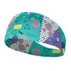 Retro Fashion Print Breathable Sports Headband for Travel, Parties, Yoga, and Running