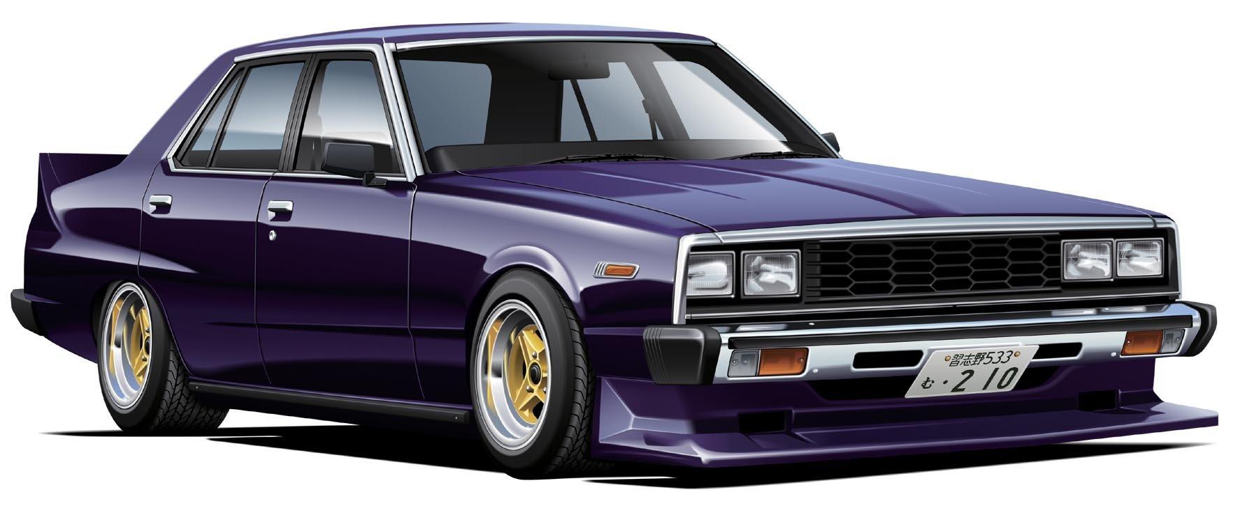 

Fujimi Model 1/24 Inch-Up Series No. 170 Skyline Japan 4-Door Sedan 2000 GT-E/L C210 Early Model Plastic Model Kit ID170