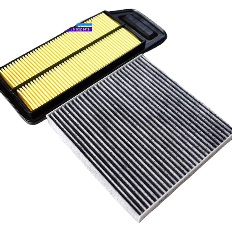 CABIN FILTER+ Air Filter For 2003-2008 Honda Accord 7 2.0 2.4 OEM 17220-RAA-A00 80292-SDG-W01