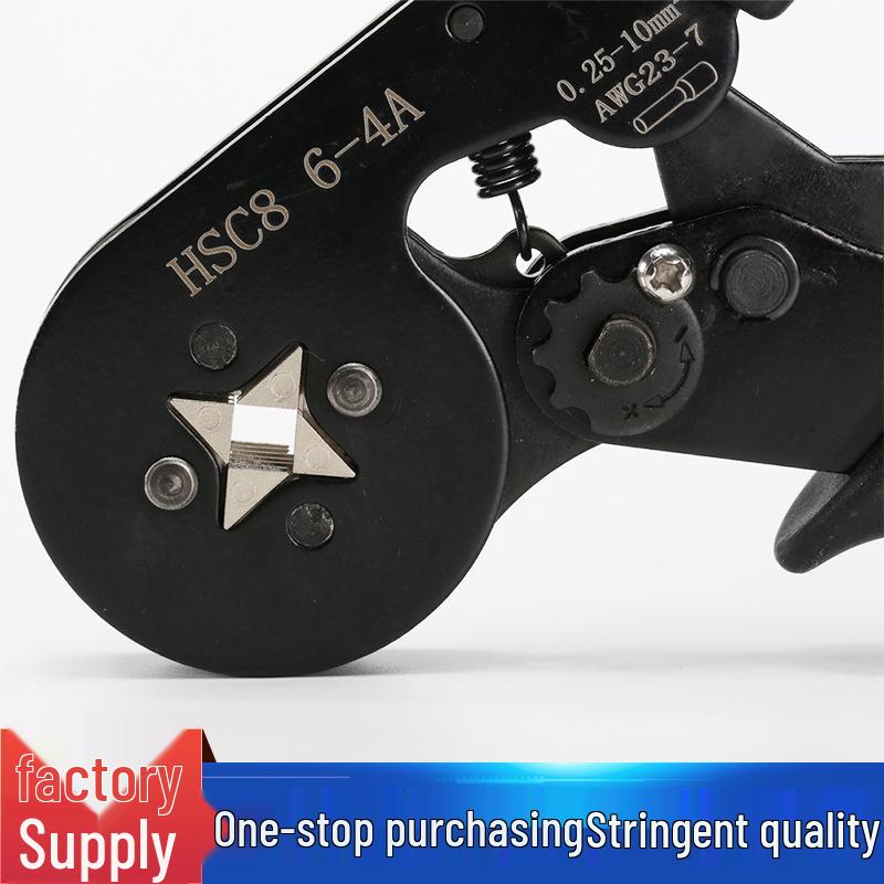 High-Quality HSC8 6-4A Tube and Pin-Type Terminal Crimping Pliers Tool