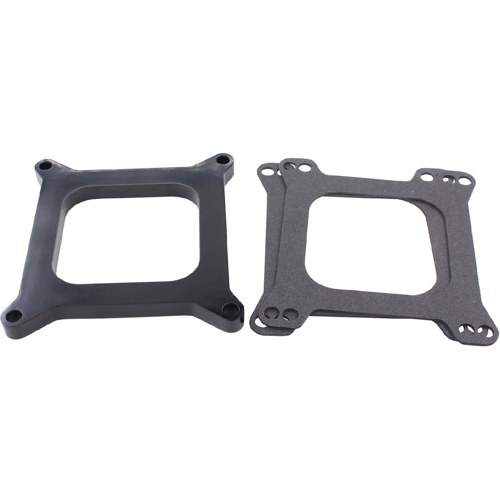 ApplianPar 1/2" Vergaser-Distanzstück-Adapter-Dichtungen für Holley Street Demon für Chevy 4BBL SBC BBC für Edelbrock Vergaser