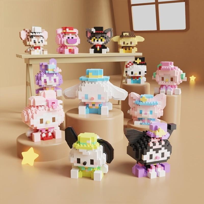 Kuromi Building Blocks Toy With Abs Plastic For Creative Kids Play And Learning