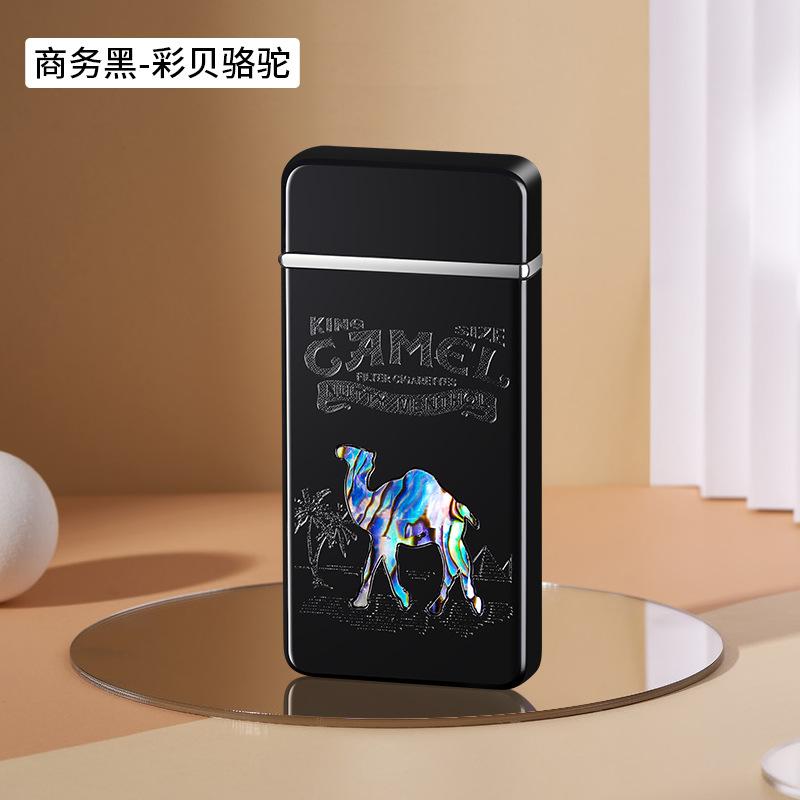Windproof Red Flame Design Highly Creative Aesthetically Pleasing Lighter Sturdy Durable with High-quality Cigarette Accessories