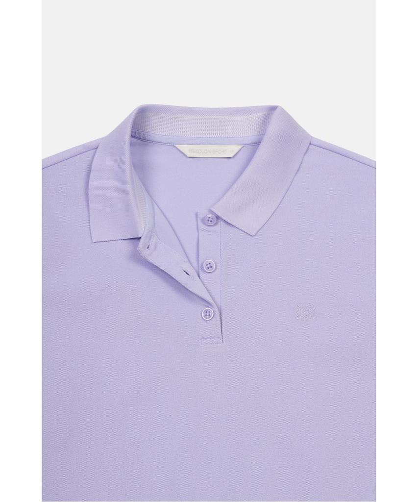 Koolongseupocheu Women'S Moss Dry Sorona Polo Short Sleeve T-Shirt Tvtcm26502Lav