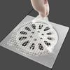 20pcs Shower Drain Hair Catcher Net, PP Material Waterproof and Blockage, Suitable for Kitchen Bathroom Drainage Pipe Eye Patch