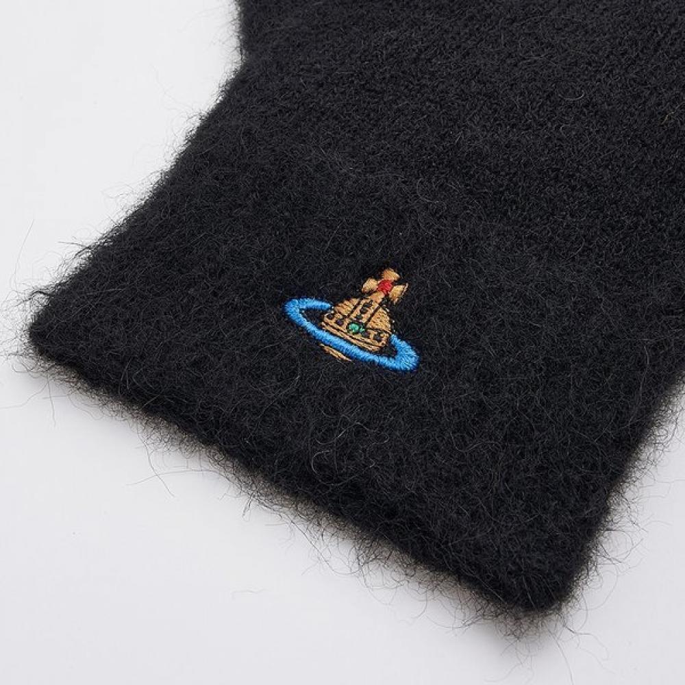 Vivienne WeStwood Feminino P Luvas Felpudas K006a N401