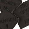 Embroidery Mark English Letter Embroidery Sticker, Cloth Label Sticker DIY Down Jacket Patch Sticker
