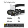 Wolfson Owl Induction Rechargeable Fishing Hat Clip Headlamp