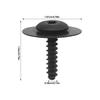 10pcs Versatile Bolts Screws Reliable Bolts Screws Universal Fitment Screw Anti Rusts  Car Bolt Upgrades for Automotive