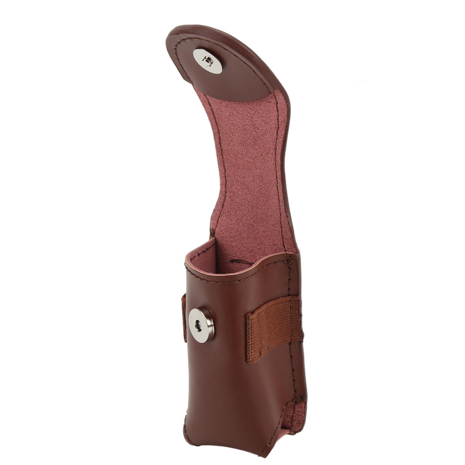 

Portable Golf Ball Waist Bag Mini Wear Resistance Leather Golf Ball Holder Waist PouchCoffee кавовий