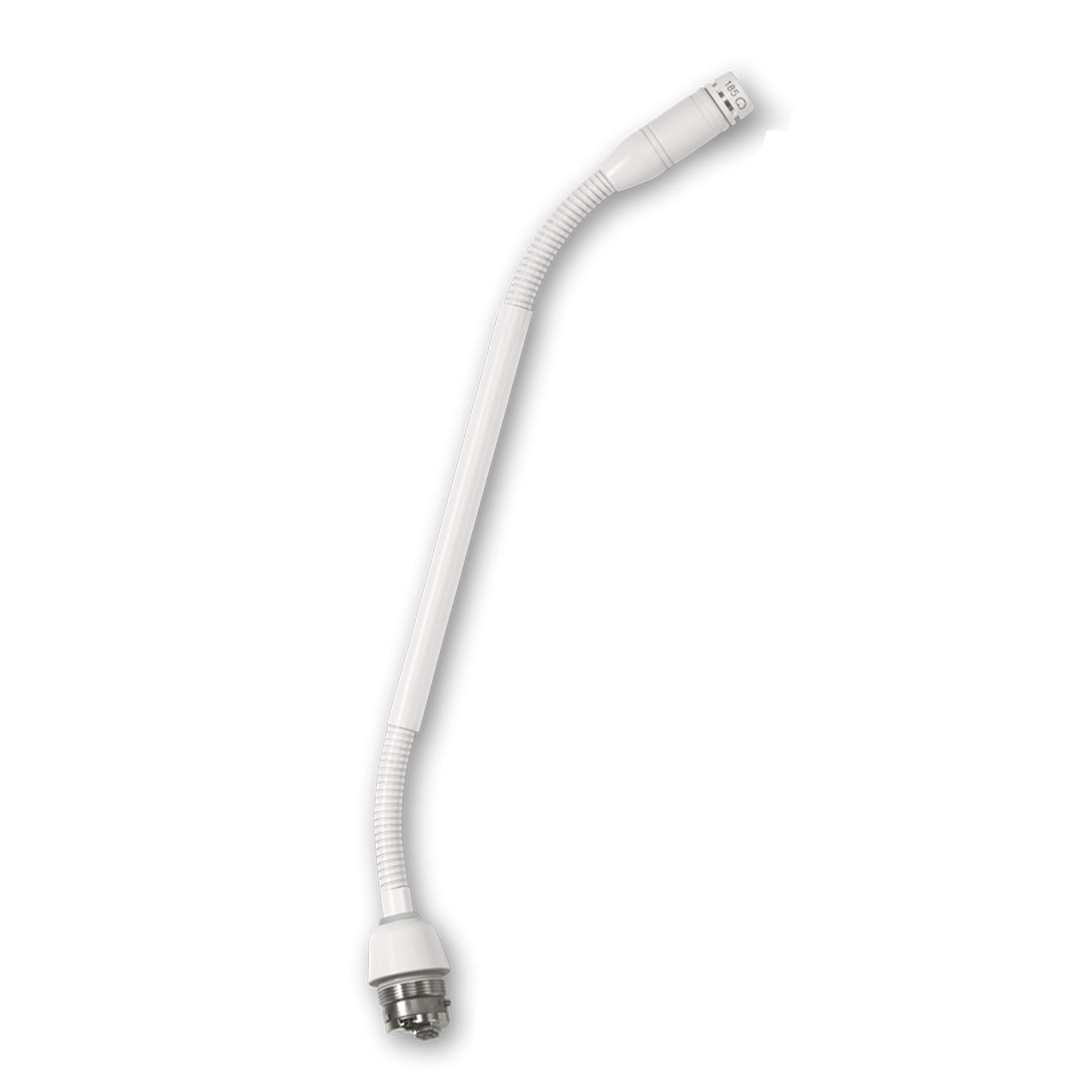 

Shure Dualflex Gooseneck Microphone with Light Ring White MX410WRLPDF/N 10 білий